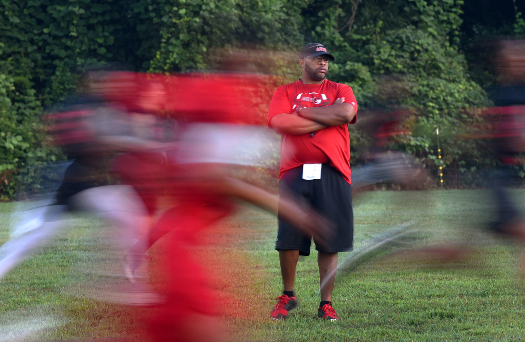 WSSU football first practice